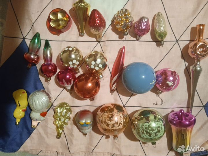 Ëлочные игрушки СССР