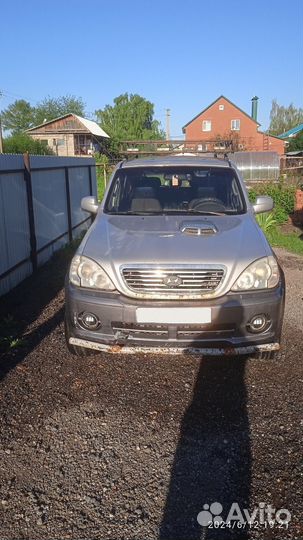 Hyundai Terracan 2.5 AT, 2003, 325 905 км