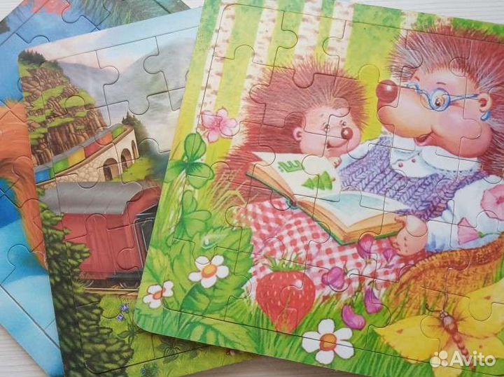 Деревянные пазлы