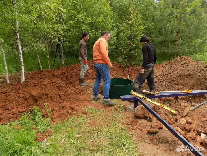 Автономная канализация под ключ. В любой грунт