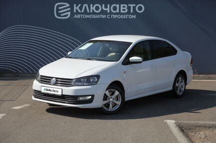 Volkswagen Polo 1.6 AT, 2015, 186 089 км