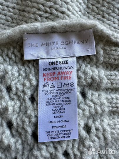 Длинный шарф из шерсти мериноса, The White Company