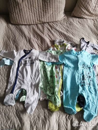 Детские вещи пакетом от 0