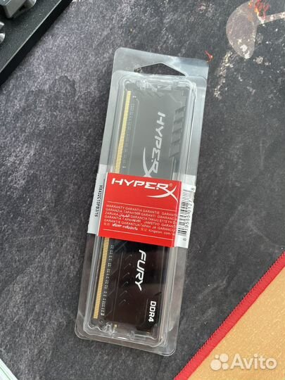 Kingston Fury hyperx 16 гб HyperX 2400