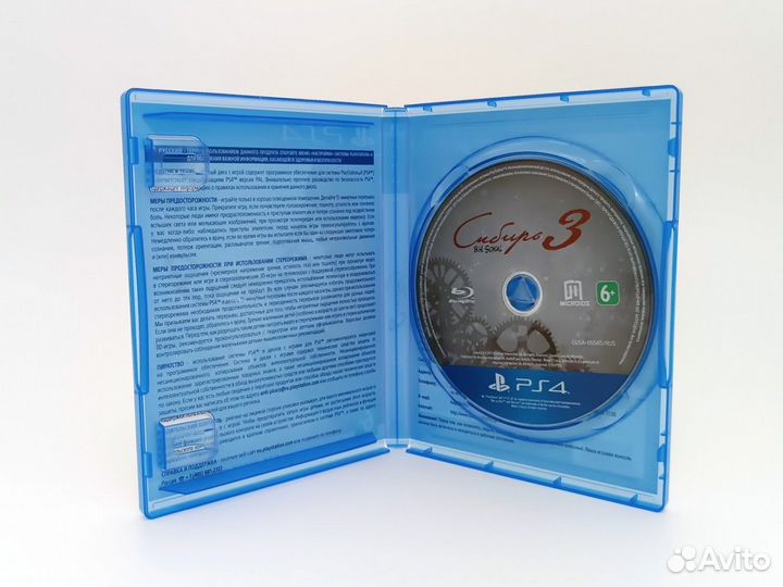 Сибирь 3 / Syberia 3 Русская версия PS4 б/у