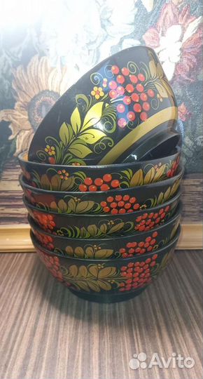 Посуда хохлома СССР