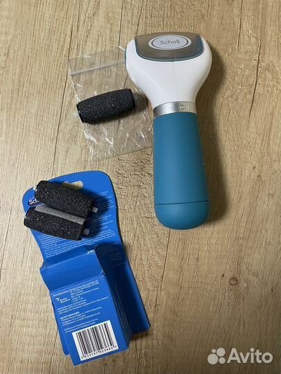 Пилка электрическая scholl + 2 сменные насадки