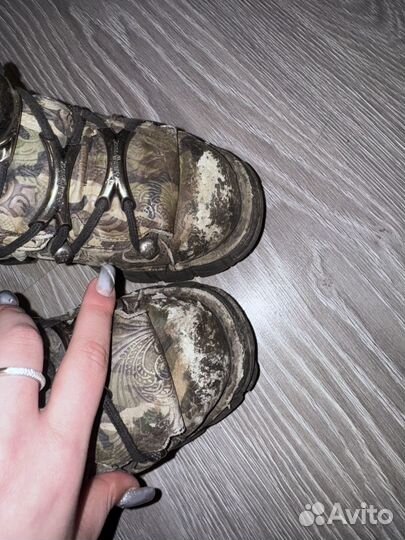 Ботинки new rock камуфляжные