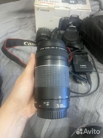 Объектив Canon zoom lens EF 75-300 mm 1:4-5.6 III