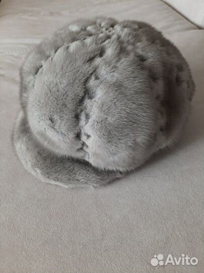 Норковая шапка женская 57-58