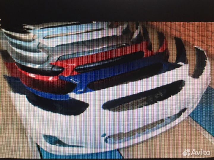 Hyundai solaris 2011-2015гг бампер передний