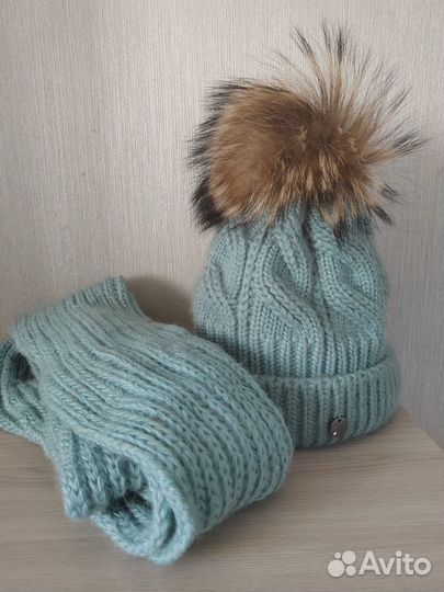 Зимняя шапка и снуд