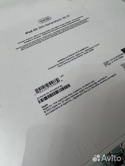 iPad Air 5’ 2022’ на М1 / гарантия