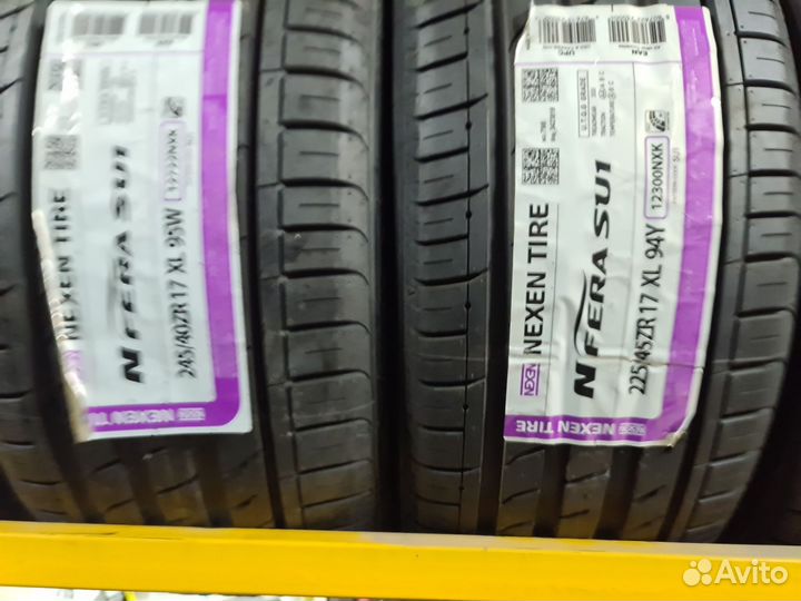 Nexen N'Fera SU1 225/45 R17 и 245/40 R17 95Y