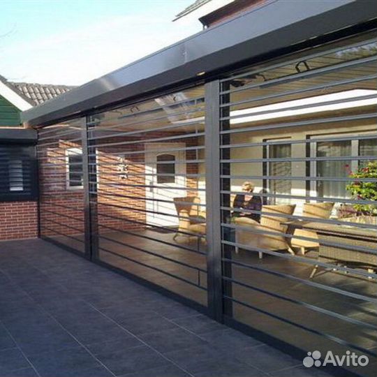 Прозрачные рольставни