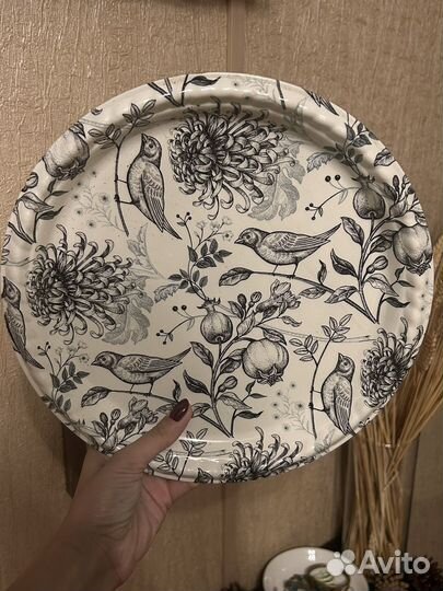 Поднос декоративный