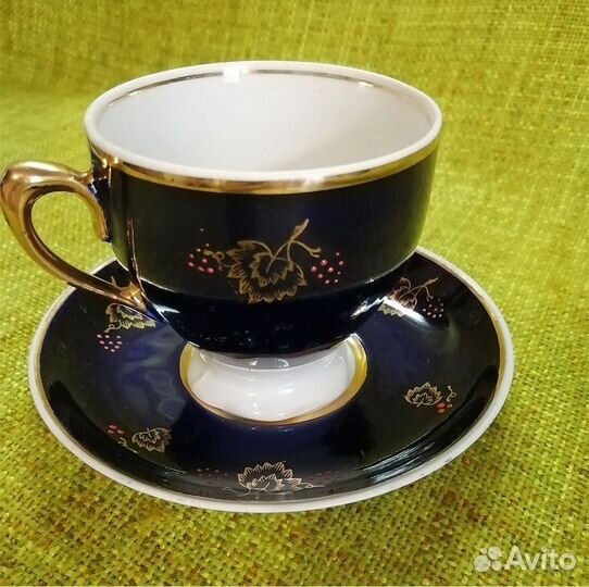 Чайная пара. Кобальт. Довбыш