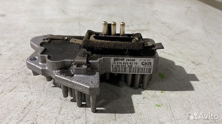 Резистор оборотов печки Mercedes Benz W210