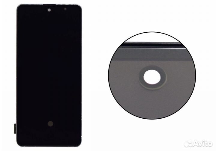 Дисплей Samsung A515F (A51) в рамке oled