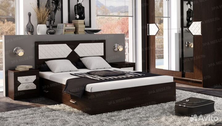 Николь тумба прикроватная венге