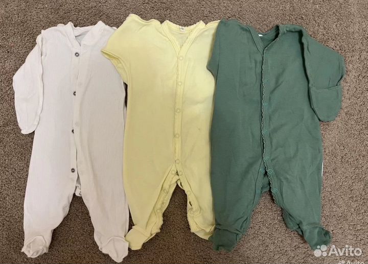 Пакет вещей для новорожденного 56 62