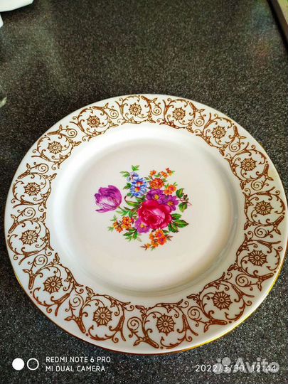 Тарелки фарфор чехия, Доставки нет