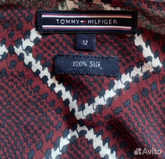 Блузка Tommy Hilfiger 100% Silk