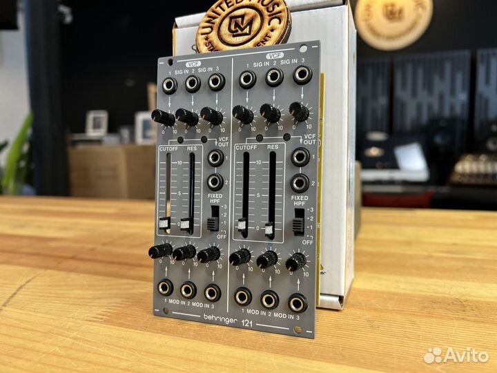 Behringer 121 dual VCF в Наличии