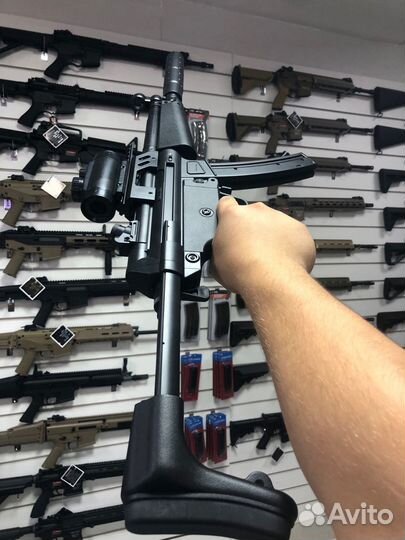 Страйкбольный пистолет-пулемет Cyma H&K MP5J