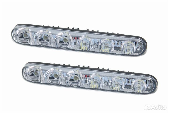 Ходовые огни DRL shdx-D027A,6C 170*21 мм корпус ме