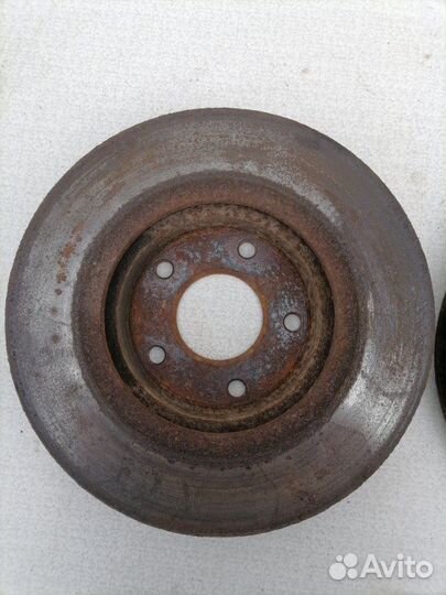 Диск тормозной передний Nissan X-Trail T31 QR25DE