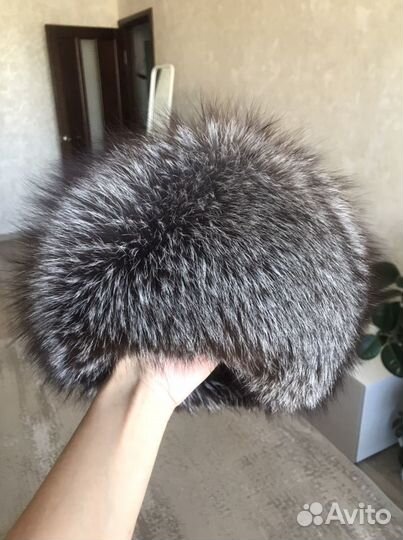 Шапка из чернобурки