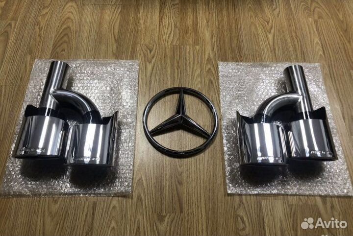 Насадки глушителя Mercedes