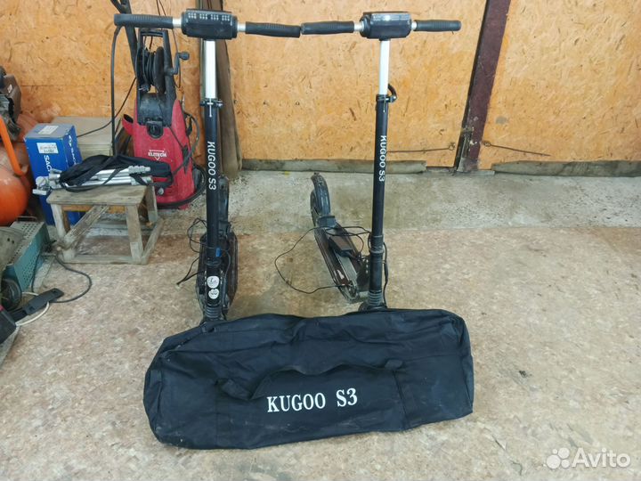 Самокат взрослый электрический бу