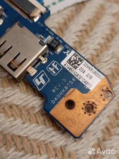 Плата порта USB для ноутбука sony vaio