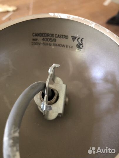 Люстра хрустальная Португалия