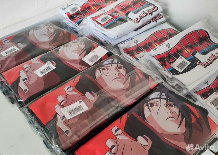 DTF печать на футболках