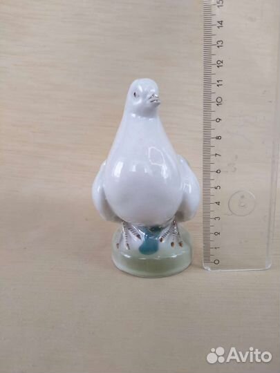 Статуэтка Голубь Старая Гжель