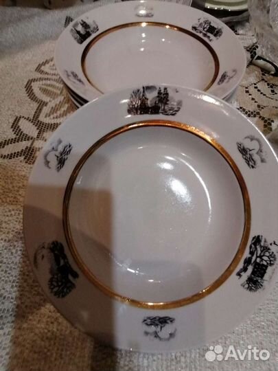 Набор тарелок для супа (6 шт.)