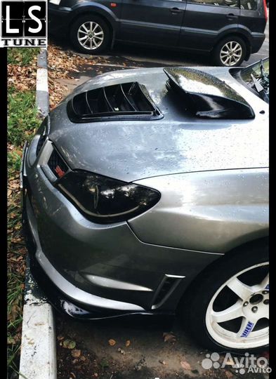 Жабры в капот накладка на капот Subaru