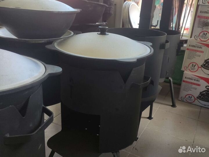 Казан чугунный узбекский