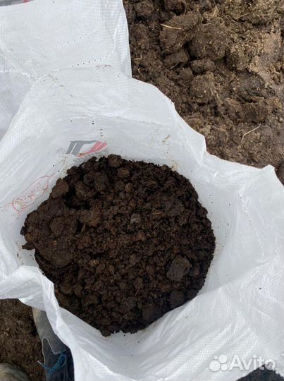 Земля чернозем в мешках