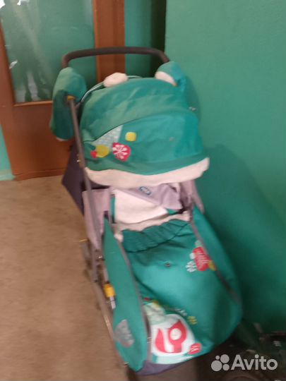 Санки коляска ника