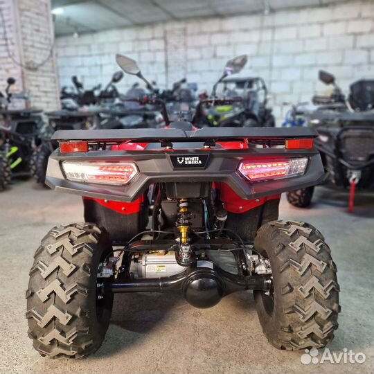 Электроквадроцикл White Siberia Sneg PRO MAX 6000W