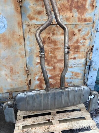 Глушитель в сборе Porsche Cayenne 955 4.5 turbo