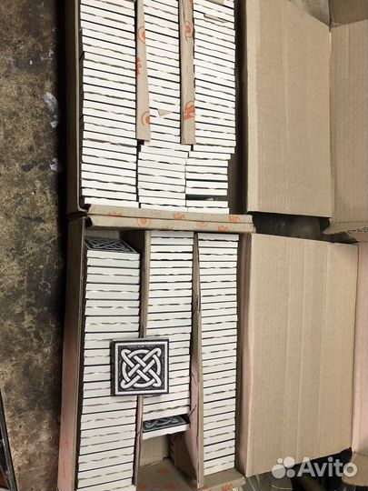 Вставки плитки 6х6