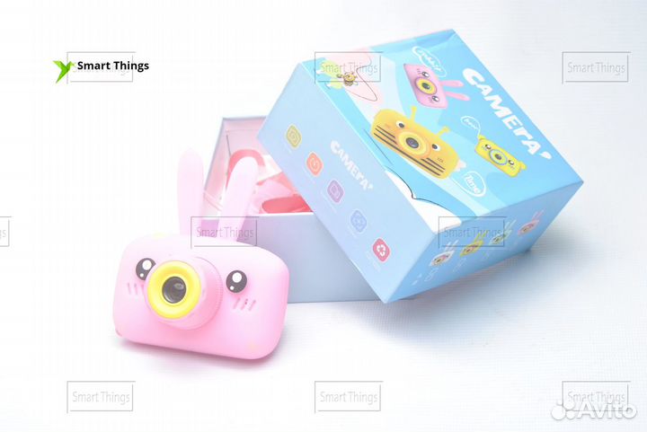 Фотоаппарат детский kids Camera заяц цифровой