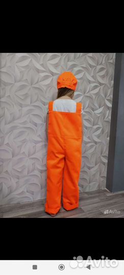 Костюм строитель детский