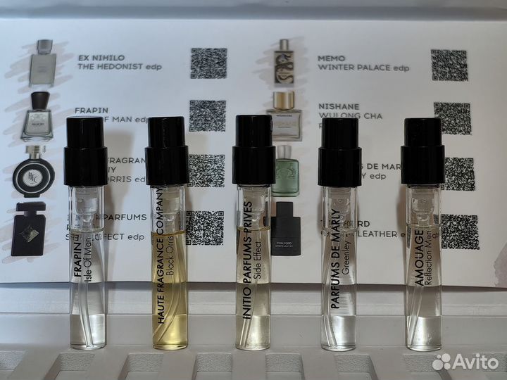 Пробники парфюмерии