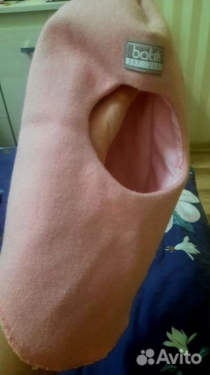 Шапка шлем для девочки